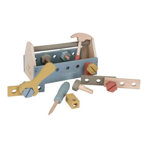 Toolbox zestaw majsterkowicza skrzynka z narzędziami Little Dutch