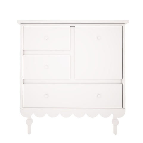 Komoda Babushka biała mała - dziecięca 1