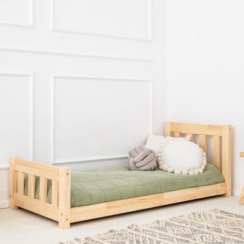 Drewniane łóżko dla dzieci, dziecięce