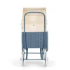 Wózek dla lalek Doll Pram Retro Rattan Blue niebieski Astrup 5