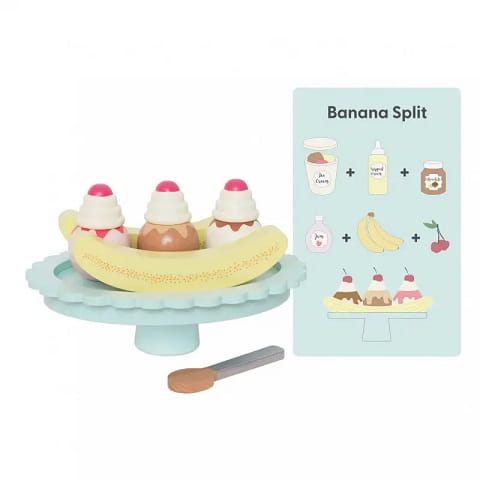 Deser bananowy banana split Jabadabado  1