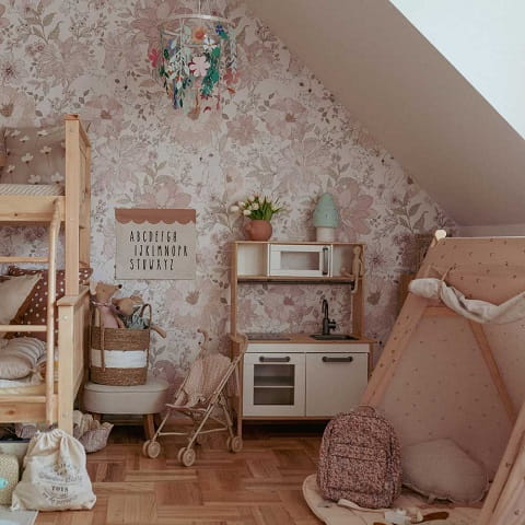 Tapeta dziecięca Hide and Seek Rabbits króliczki 2