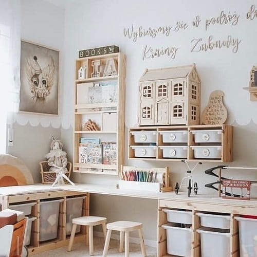 Półka biblioteczka z szufladką 5