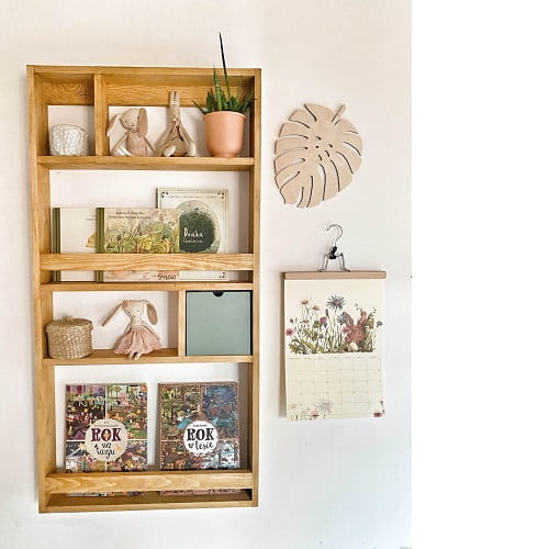 Półka biblioteczka z szufladką 7