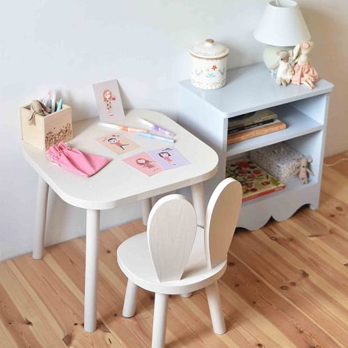 Szafka nocna dziecięca z rustykalnym dekorem 7