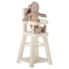 Maileg Krzesełko do karmienia Micro High Chair białe