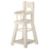 Maileg Krzesełko do karmienia Micro High Chair białe  2