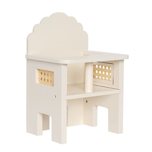 Drewniane krzesełko do karmienia dla lalek Jabadabado 1