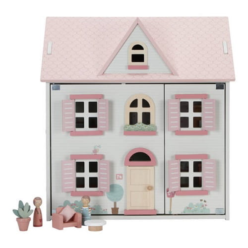 Little Dutch domek dla lalek drewniany z mebelkami 7