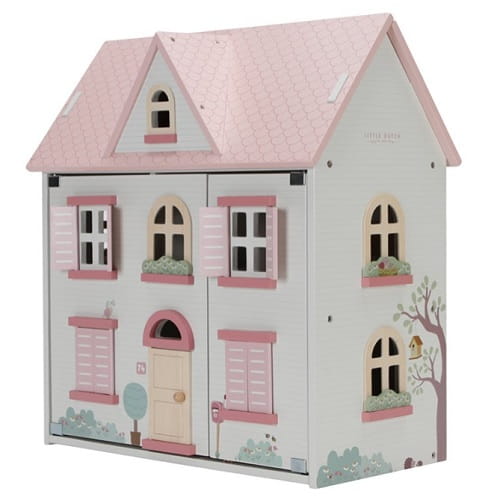 Little Dutch domek dla lalek drewniany z mebelkami 9
