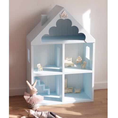 Domek dla lalek / myszek scandinavian baby blue