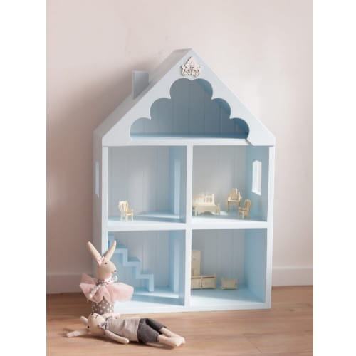 Domek dla lalek / myszek scandinavian baby blue 1