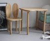 Stolik kwadratowy + krzesełko dziecięce królik WOOD 1
