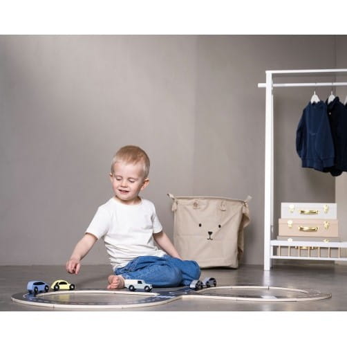 Drewniany tor samochodowy pojazdy Jabadabado 6