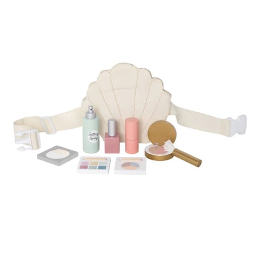 Drewniany pas wizażystki - drewniane kosmetyki Jabadabado