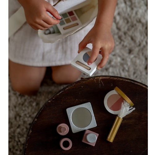 Drewniany pas wizażystki - drewniane kosmetyki Jabadabado 5