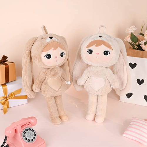 Lalka Metoo Królik karmelowy z imieniem 6