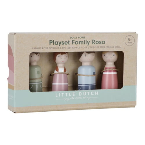 Zestaw figurek do domku dla lalek rodzina Rosy Little Dutch 2