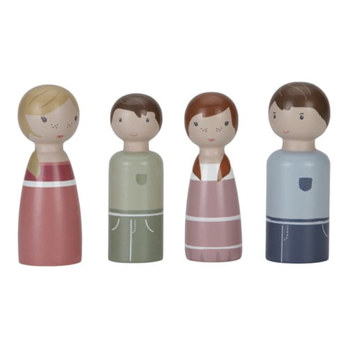 Zestaw figurek do domku dla lalek rodzina Rosy Little Dutch
