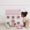 Drewniany domek dla lalek różowy Sophie Le Toy Van  2