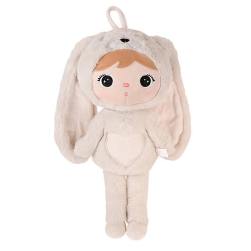 Lalka Metoo Królik jasno beżowy z imieniem 3