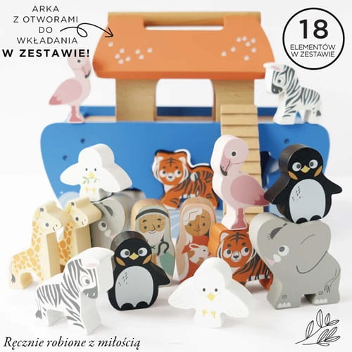 Arka Noego sorter kształtów Le Toy Van 5