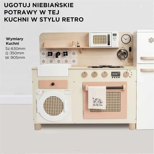 Drewniana kuchnia retro Le Toy Van  3