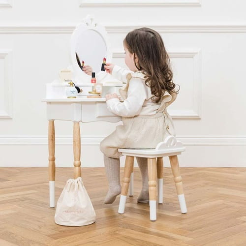 Toaletka dla dzieci drewniana + krzesełko Le Toy Van