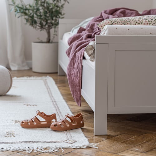 Łóżko 90x200 cm Vintage kaszmir 3