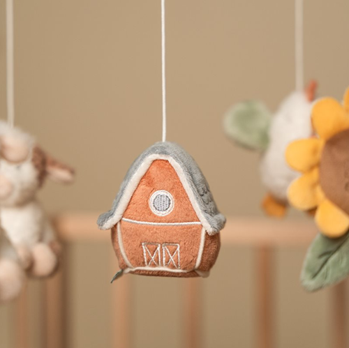 Karuzela do łóżeczka z pozytywką Farm Little Dutch 4