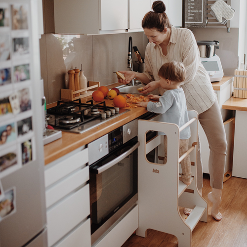 Kitchen Helper pomocnik kuchenny biały SLIM M 5
