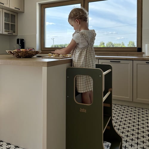 Kitchen Helper pomocnik kuchenny oliwkowy SLIM M 3