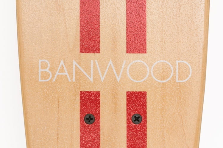 Deskorolka red Banwood 8
