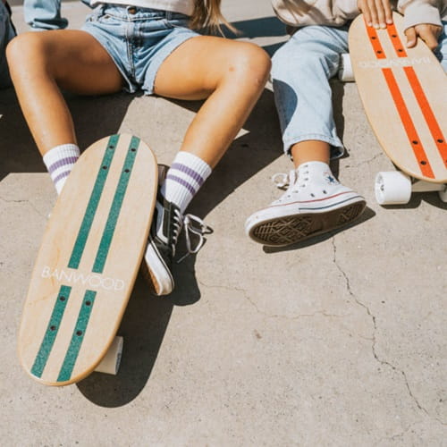 Deskorolka red Banwood 6