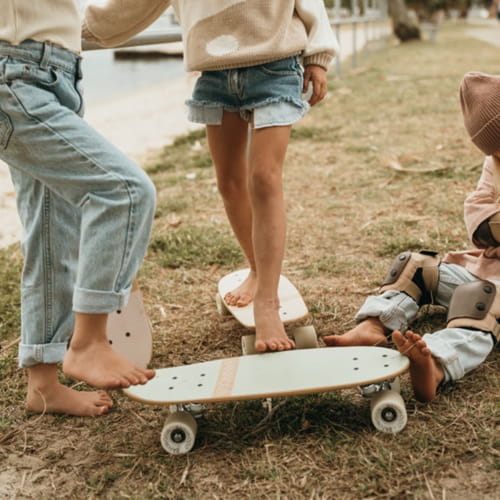 Deskorolka white Banwood  7