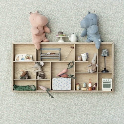 Maileg ławka ławeczka drewniana vintage bench mouse 2