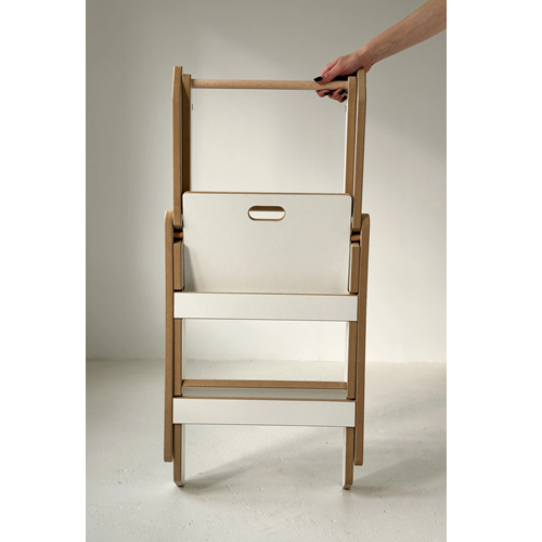 Kitchen Helper pomocnik kuchenny biały składany 10