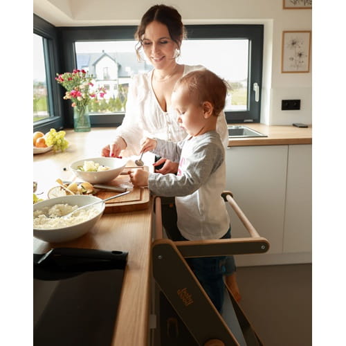 Kitchen Helper SKŁADANY pomocnik kuchenny oliwkowy  2