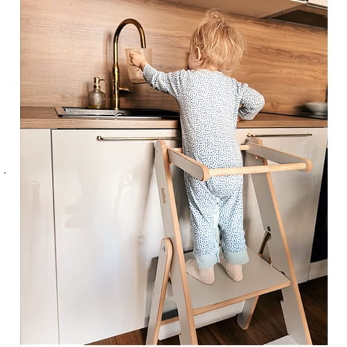 Kitchen Helper SKŁADANY pomocnik kuchenny szary  4