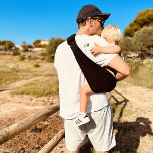 Nosidło wspomagające Black Wildride 2