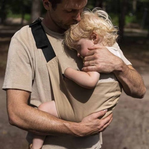 Nosidło wspomagające Beige beżowe Wildride 2