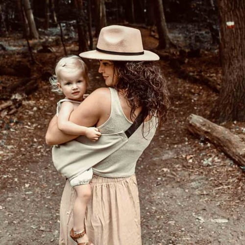 Nosidło wspomagające Beige beżowe Wildride