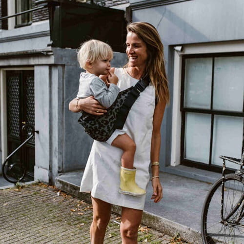 Nosidło wspomagające Grey Leopard szare Wildride