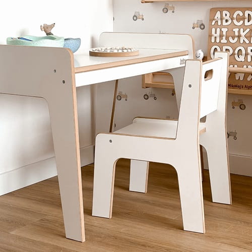 Stolik + krzesełko dla dzieci L - biurko