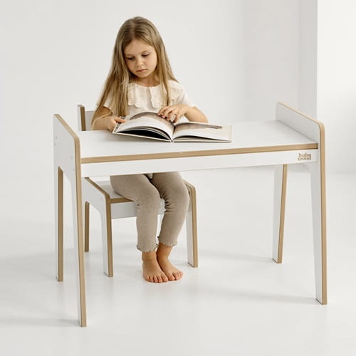 Stolik + krzesełko dla dzieci L - biurko 2