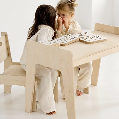 Stolik + krzesełko dla dzieci L - biurko 5