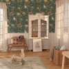 Tapeta dziecięca Woodland Green zielona w brytach 5