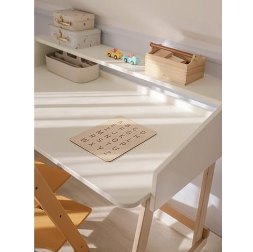 Biurko dziecięce Basic białe 4