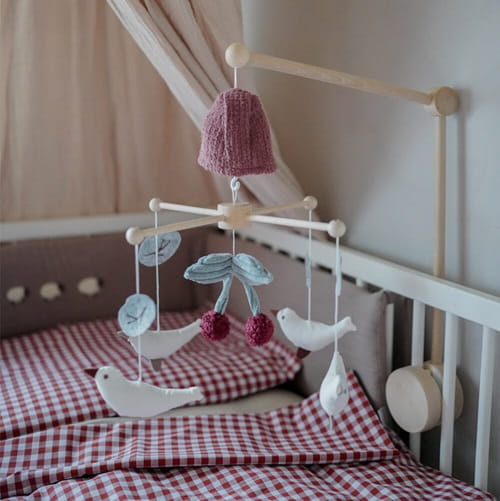 Ptaszki Cherry Birds - karuzela z pozytywką Muzpony