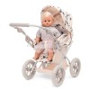 Wózek dla lalki 3 w 1, spacerowy, gondola, składany Skrallan 5
